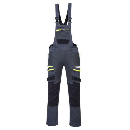 DX441 DX4 Work Bib and Brace Metal Grey