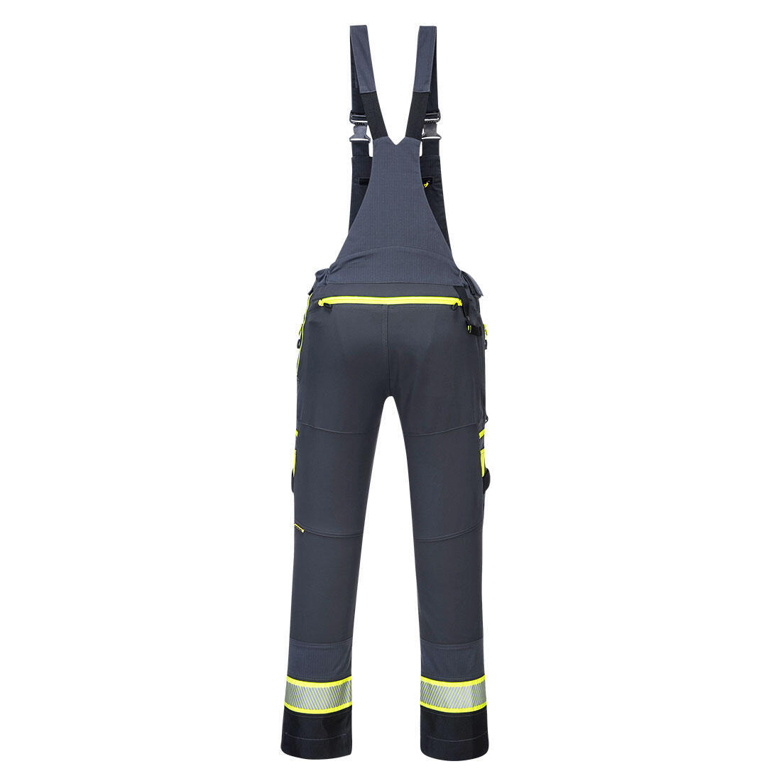 DX441 DX4 Work Bib and Brace Metal Grey - Image 2