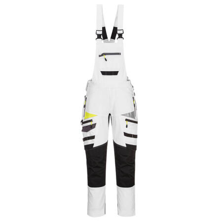 DX441 DX4 Work Bib and Brace White/Grey