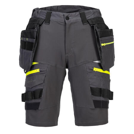 DX444 DX4 Detachable Holster Pocket Shorts Metal Grey