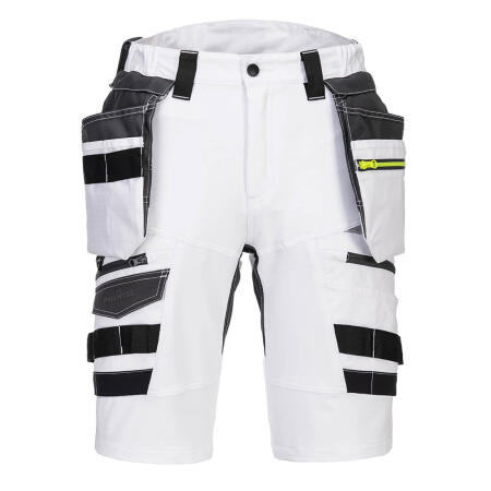 DX444 DX4 Detachable Holster Pocket Shorts White