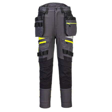 DX452 DX4 Women's Detachable Holster Pocket Trousers Metal Grey
