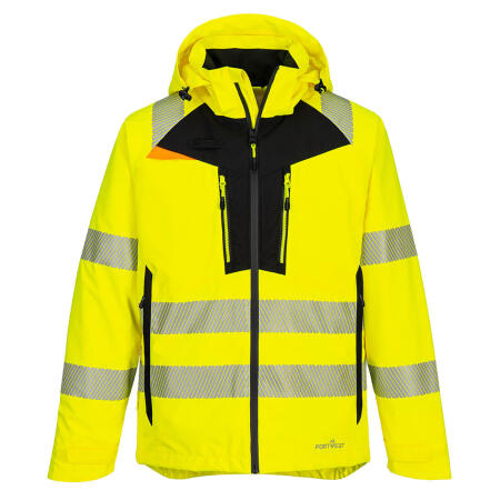 DX462 DX4 Hi-Vis Rain Jacket  Yellow