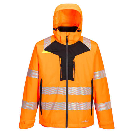 DX466 DX4 Hi-Vis 4-in-1 Jacket Orange/Black