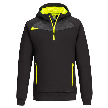 DX467 DX4 1/4 Zip Hoodie Black