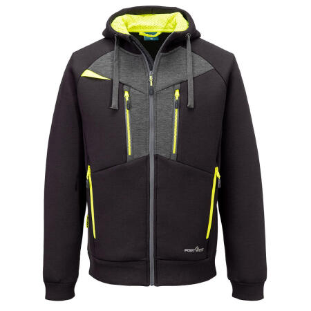 DX472 DX4 Zipped Hoodie Black