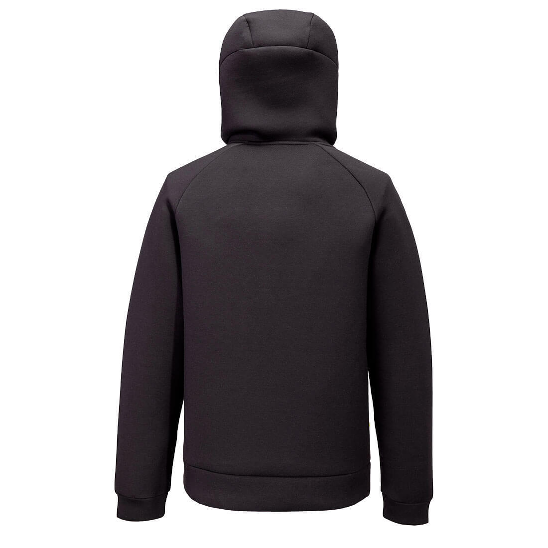 DX472 DX4 Zipped Hoodie Black - Image 2
