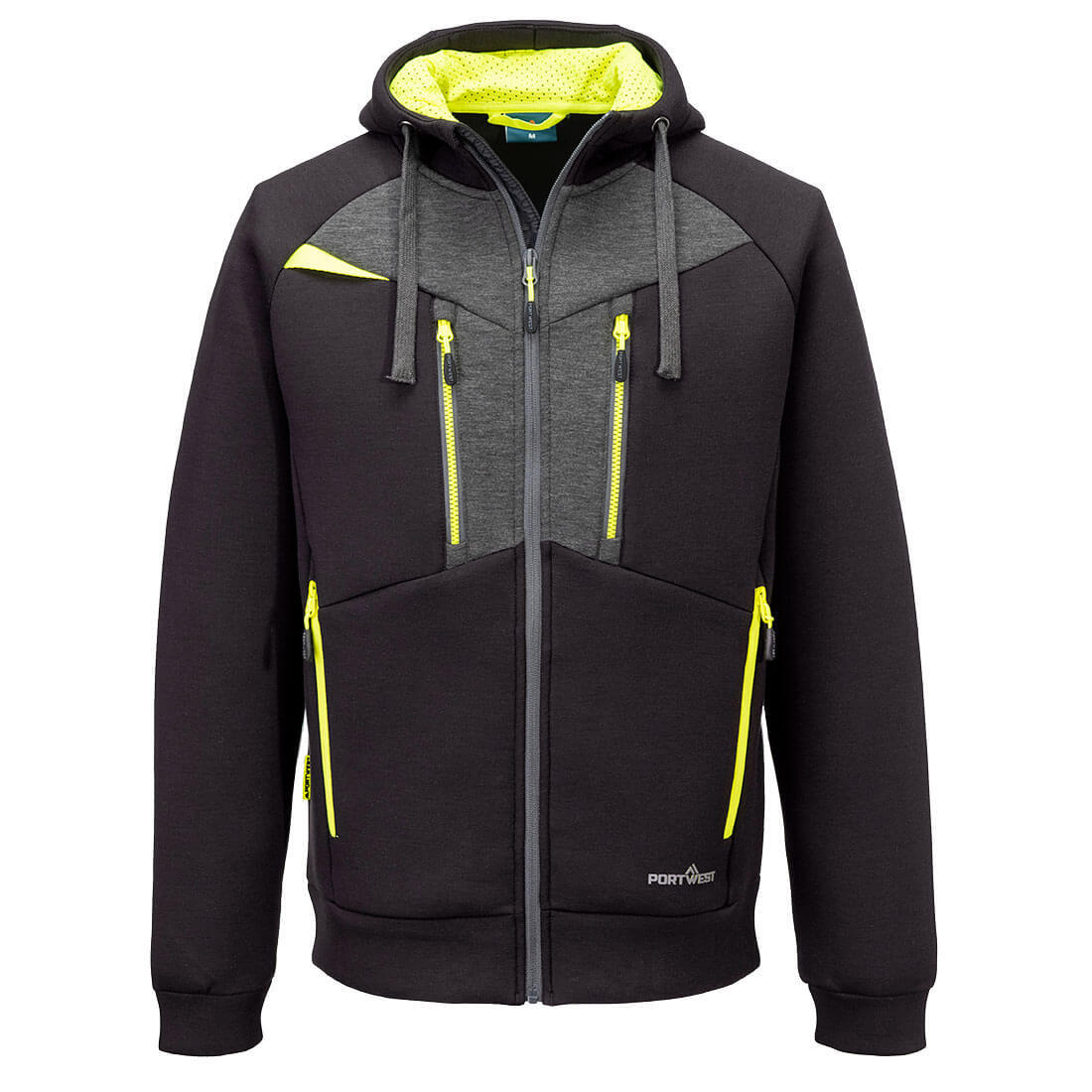 DX472 DX4 Zipped Hoodie Black