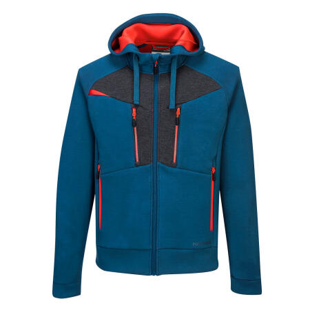 DX472 DX4 Zipped Hoodie  Metro Blue