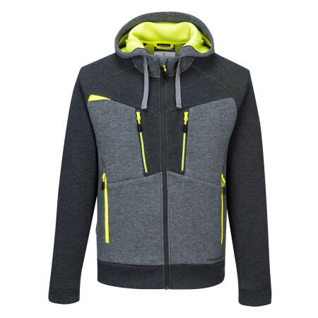 DX472 DX4 Zipped Hoodie  Metal Grey