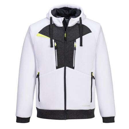 DX472 DX4 Zipped Hoodie  White