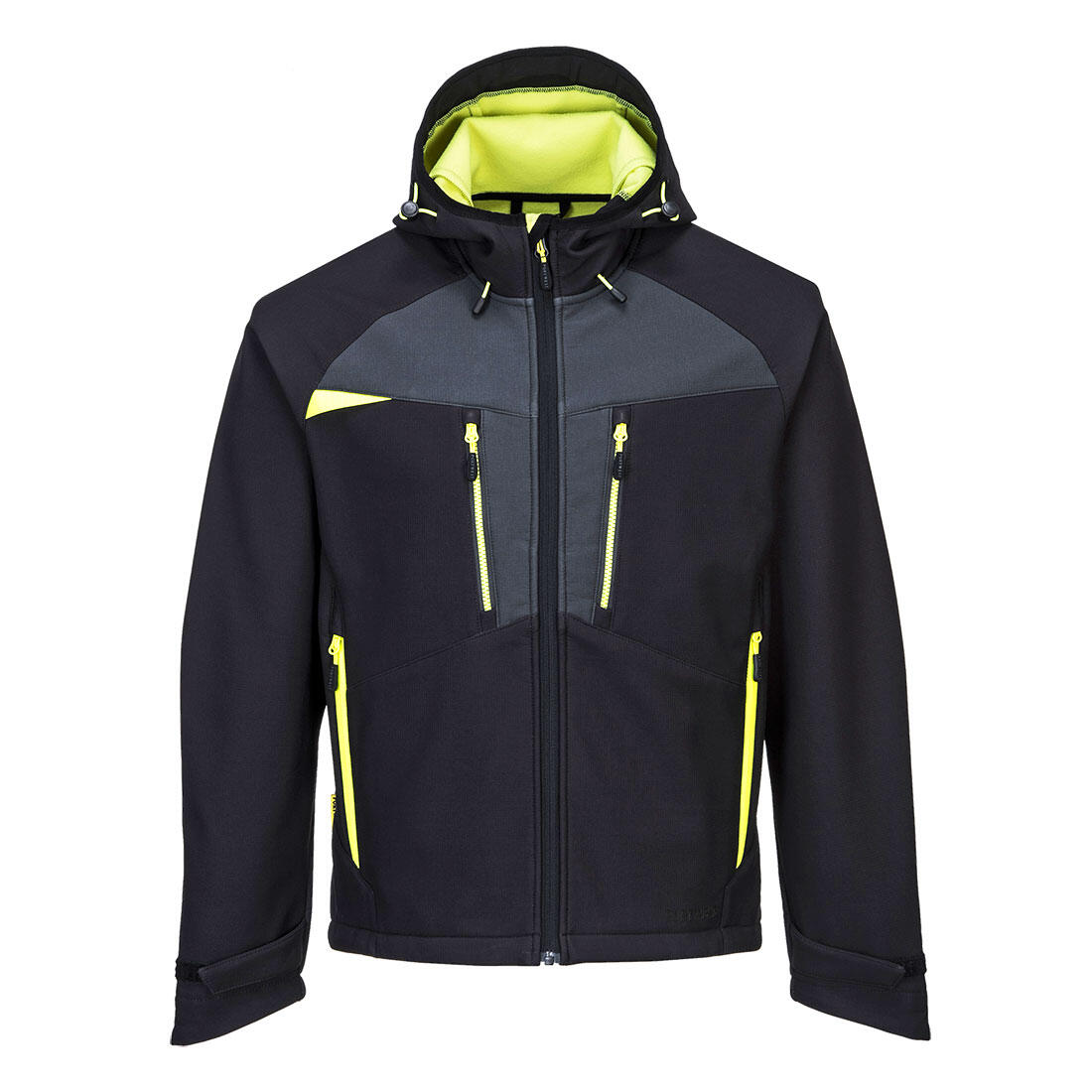 DX474 DX4 Hooded Softshell (3L) Black