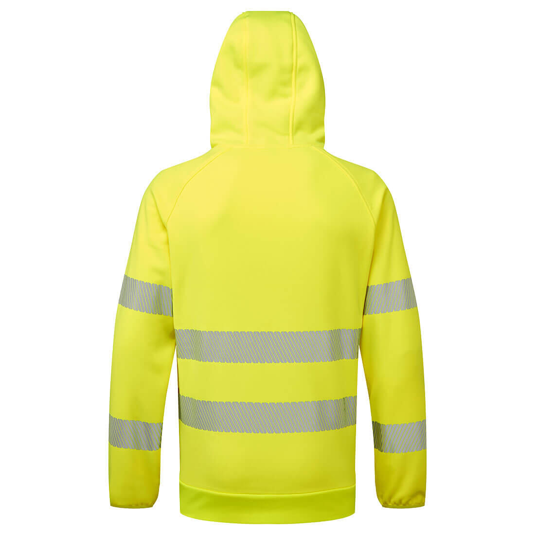 DX483 DX4 Hi-Vis Overhead Hoodie Yellow/Black - Image 2