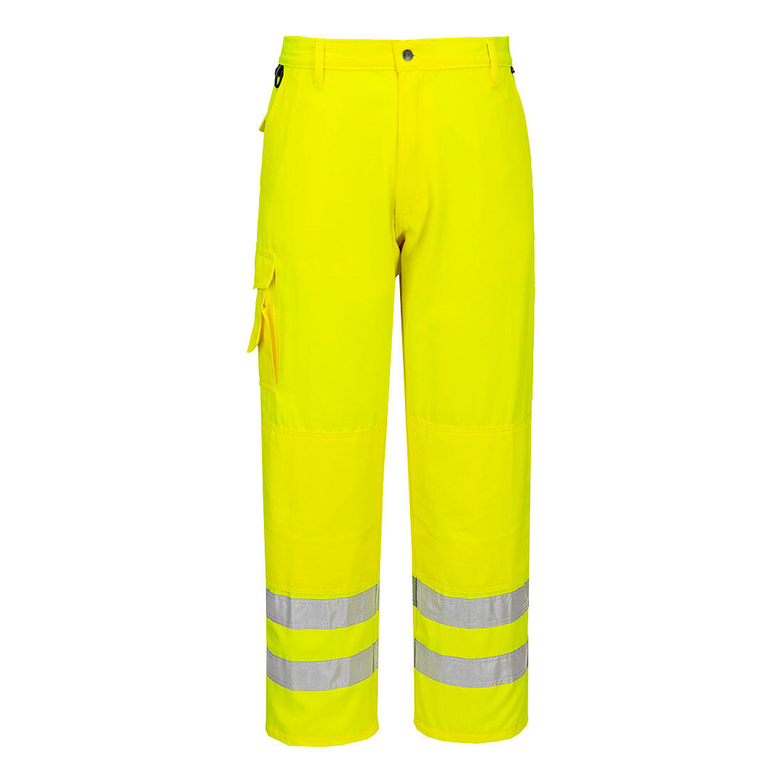 E046 Hi-Vis Work Trousers Yellow