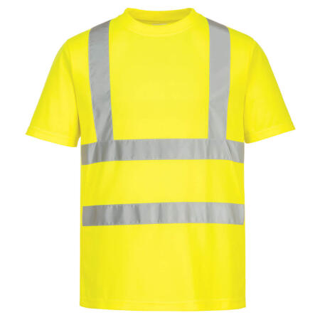 Portwest EC12 Eco Hi-Vis T-Shirt S/S (6 Pack)  Yellow