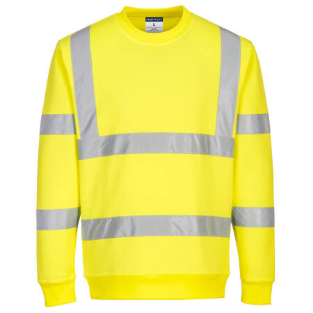 Portwest EC13 Eco Hi-Vis Sweatshirt Yellow