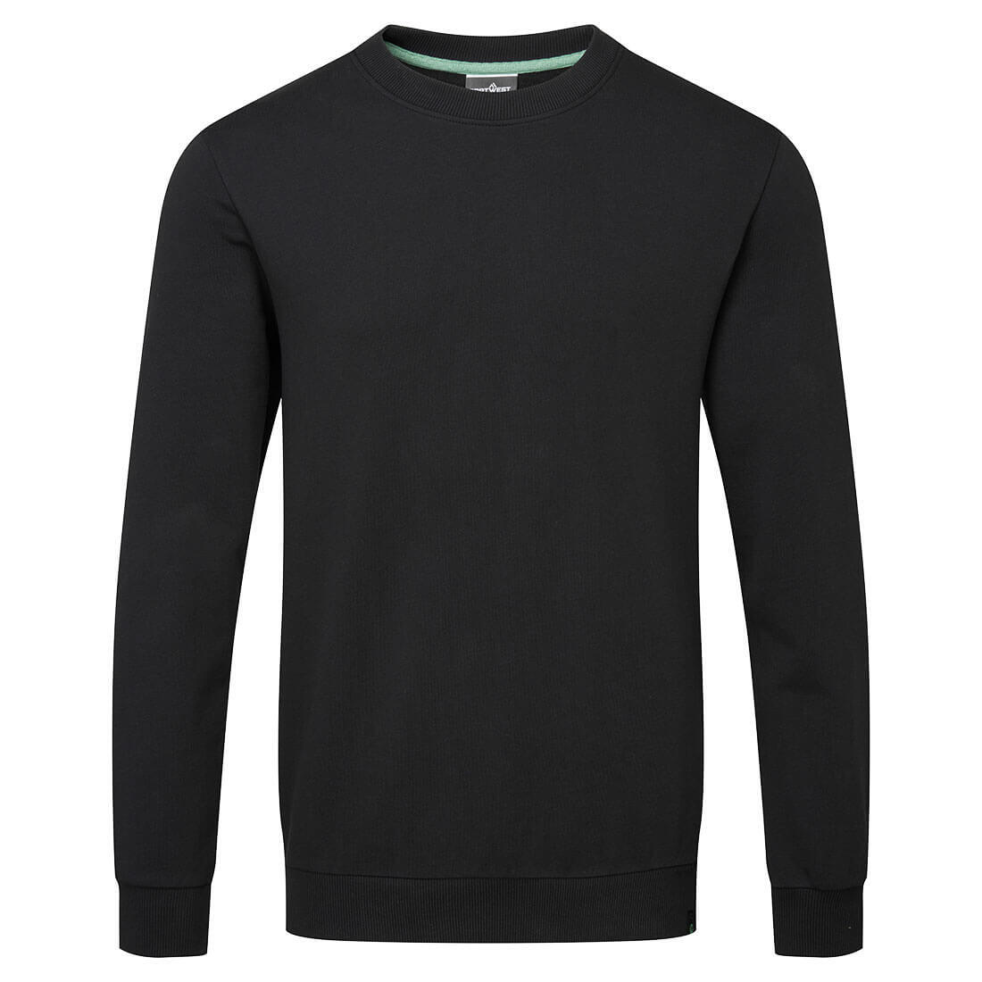 EC300 Organic Cotton Recyclable Sweatshirt Black