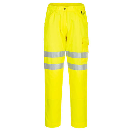Portwest EC40 Eco Hi-Vis Work Trousers Yellow
