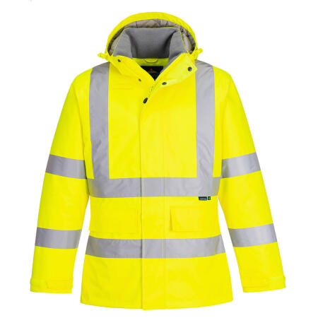 Portwest EC60 Eco Hi-Vis Winter Jacket Yellow