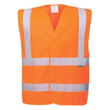 Portwest EC76 Eco Hi-Vis Vest (10 Pack) Orange