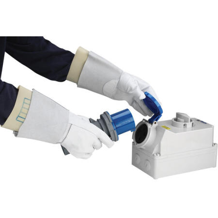 Polyco Electrician Gloves Cover White