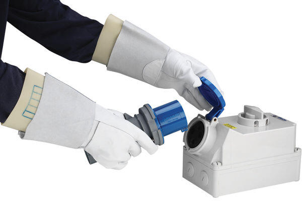 Polyco Electrician Gloves Cover White