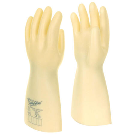 Polyco Electrician Gauntlet Glove Class 0 Yellow