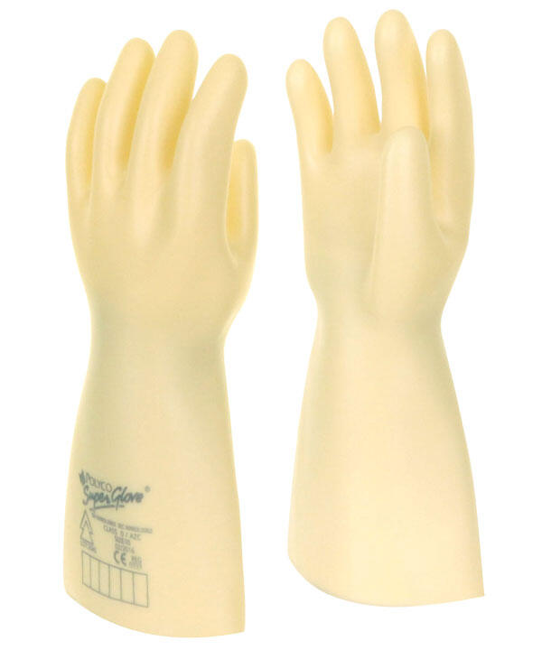 Polyco Electrician Gauntlet Glove Class 0 Yellow
