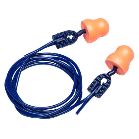 EP12 Easy Fit PU Ear Plugs Corded (200 Pairs) Orange