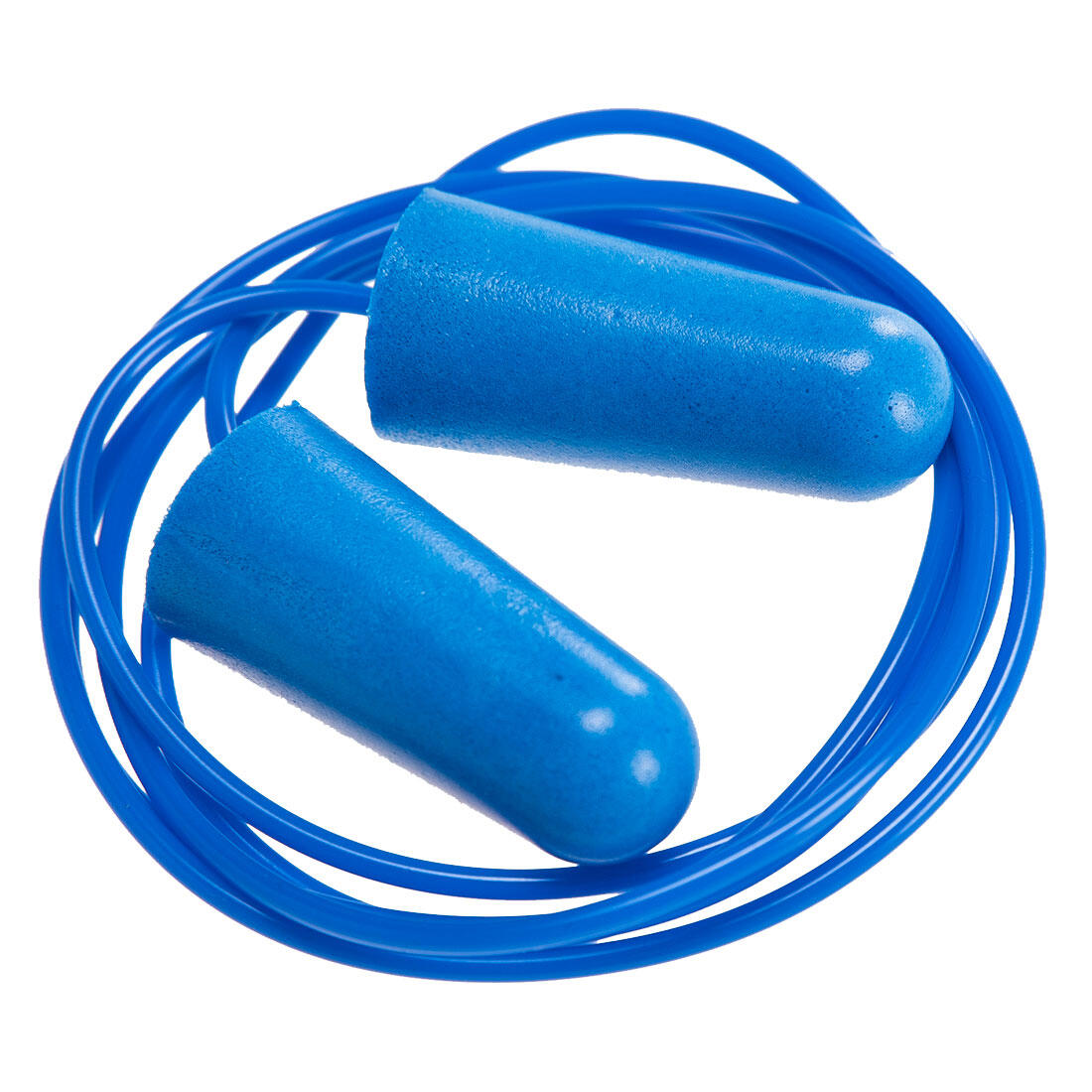 EP30 Detectable Corded PU Ear Plugs (200 Pairs) Blue
