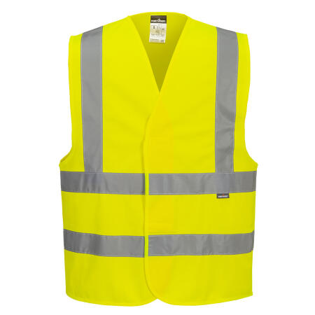 ES470 ES1 Essential Hi-Vis Band and Brace Vest Yellow