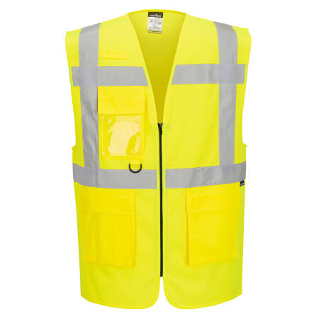 ES476 ES1 Essential Hi-Vis Executive Vest Yellow