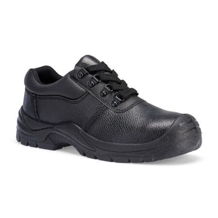 ESF02 Steel Leather Low Shoe S1P FO Black