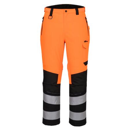 EV402 EV4 Hi-Vis Expedition Trouser Orange/Black