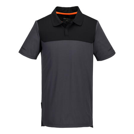 EV410 EV4 Lightweight Polo Shirt S/S Metal Grey