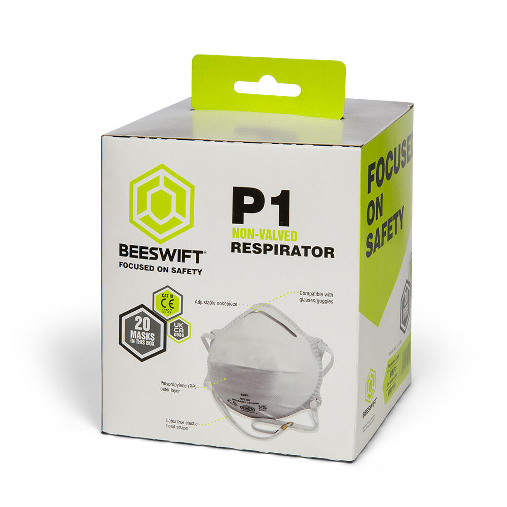 Beeswift Contour P1 Mask White - Image 2