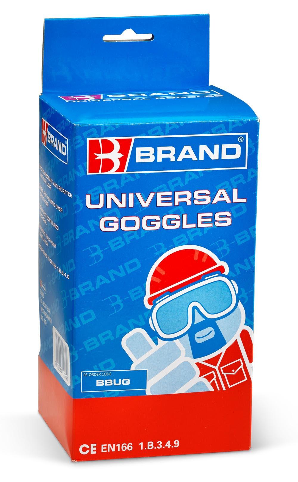 Beeswift Overglasses Sg31 Safety Goggles Clear - Image 2