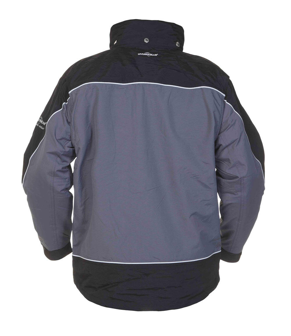 Hydrowear Rimini Sns Waterproof Fixed Lining Pilot Jacket Grey / Black - Image 2