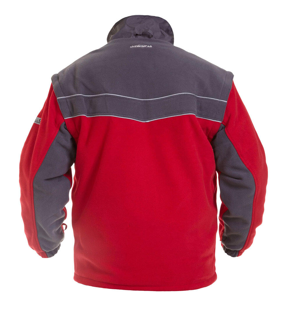 Hydrowear Kiel Fleece Red/Grey - Image 2