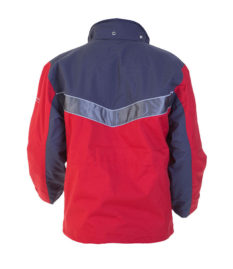 Kiel Sns Waterproof Parka Red/Grey - Image 2