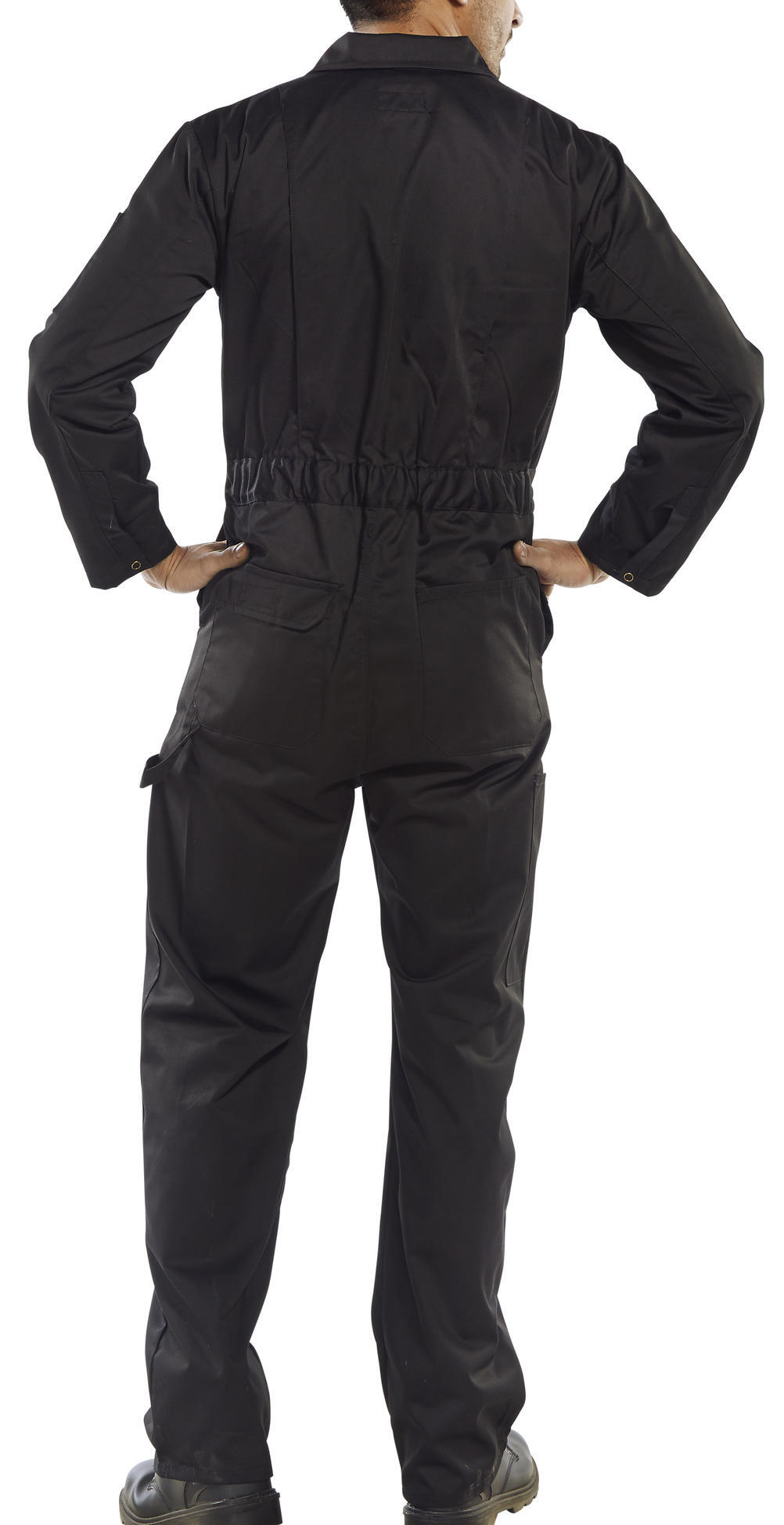 Beeswift Heavyweight Boilersuit Black - Image 2