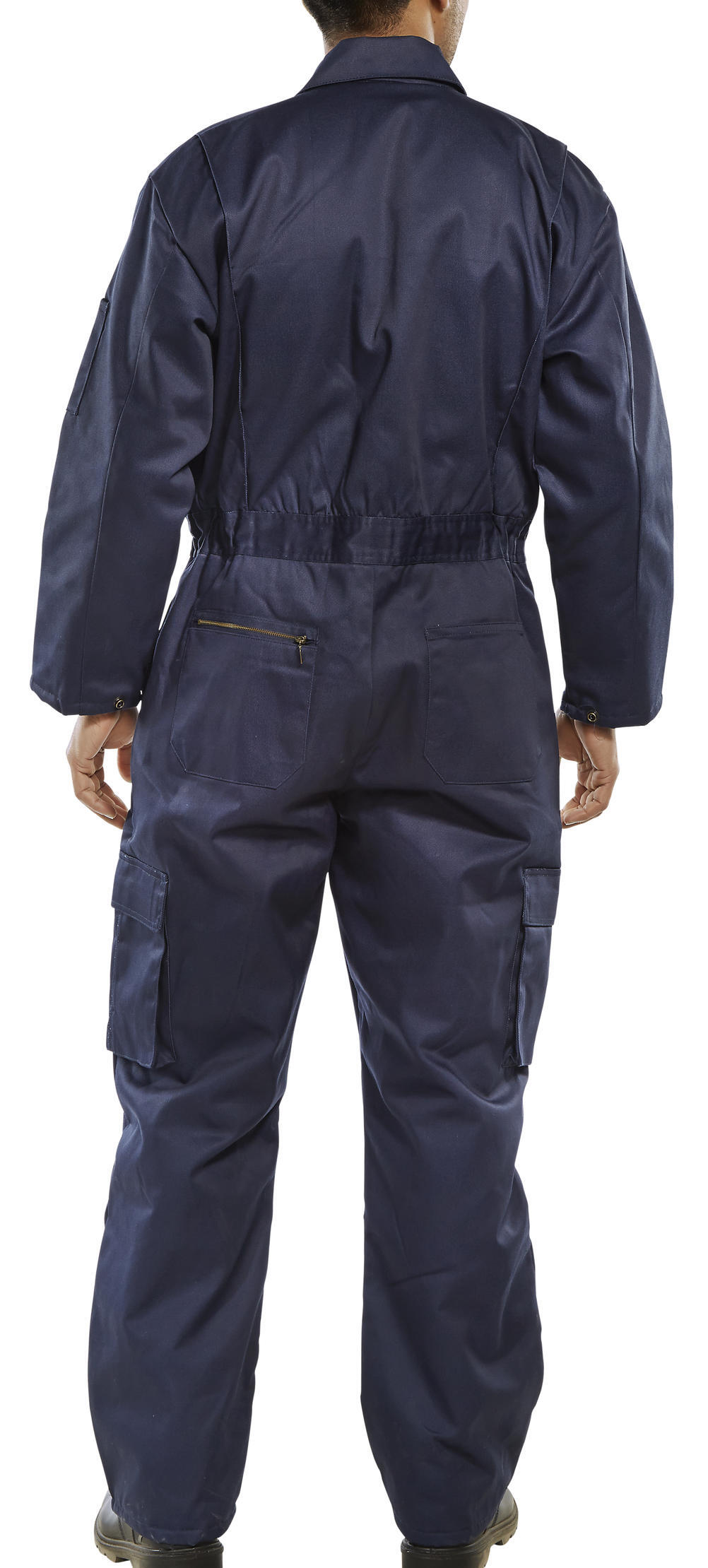 Beeswift Quilted Boilersuit Navy Blue - Image 2