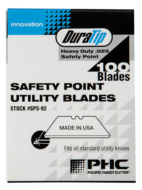 Phc Dura Tip Safety Cutter Double Notch Blade Chrome - Image 2