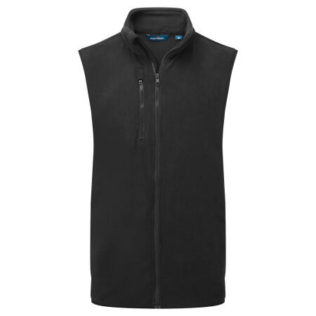 F417 Eco Fleece Gilet  Black