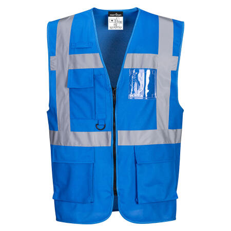 F476 Iona Executive Vest Royal Blue