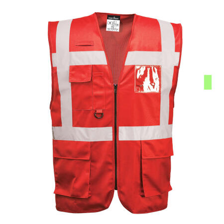 F476 Iona Executive Vest Red
