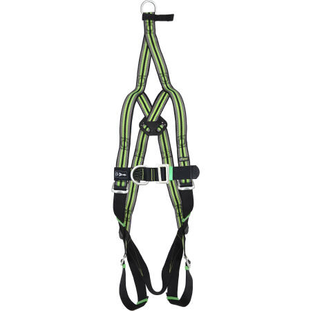 2 Point Rescue Harness Black/Green