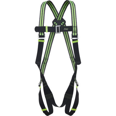 1 Point Comfort Harness Black/Green
