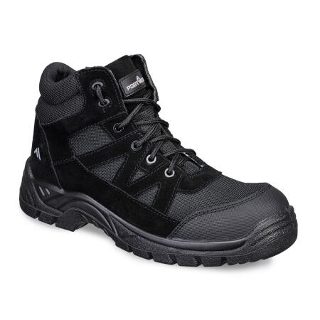 FC20 Composite Textile and Suede Ankle Boot S1PL SR FO Black
