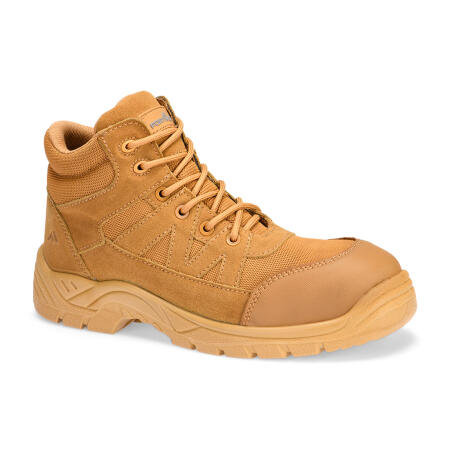 FC20 Composite Textile and Suede Ankle Boot S1PL SR FO Wheat